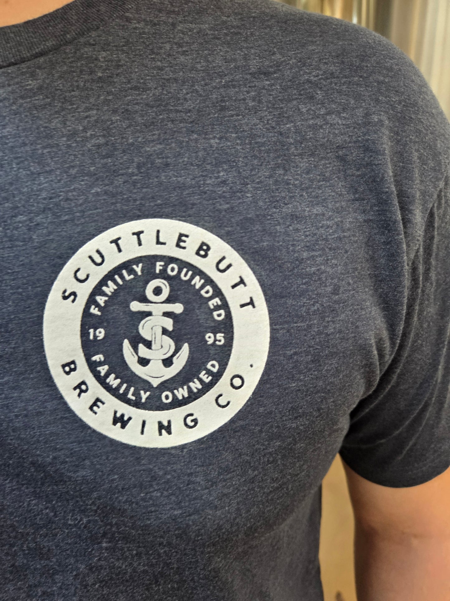 Scuttlebutt Logo Red Anchor